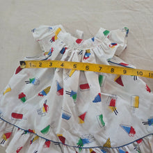 Load image into Gallery viewer, Vintage Abstract Ice Cream Swing Top 12 months
