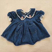 Load image into Gallery viewer, Vintage Girly Denim Shirt 12-18 months

