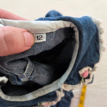 Load image into Gallery viewer, Vintage Girly Denim Shirt 12-18 months
