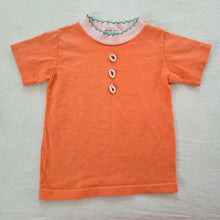 Load image into Gallery viewer, Vintage 60s Healthtex Orange Shirt 4t/5t

