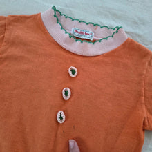 Load image into Gallery viewer, Vintage 60s Healthtex Orange Shirt 4t/5t

