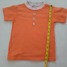 Load image into Gallery viewer, Vintage 60s Healthtex Orange Shirt 4t/5t
