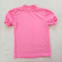 Load image into Gallery viewer, Vintage Pink Mock Neck Shirt kids 6/7
