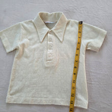 Load image into Gallery viewer, Vintage 70s Healthtex Cream Shirt 2t/3t
