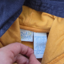 Load image into Gallery viewer, Vintage Soccer Embroidered Cotton Hoodie 24 months
