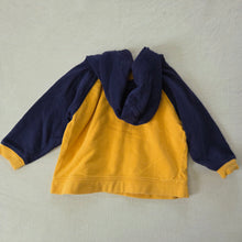 Load image into Gallery viewer, Vintage Soccer Embroidered Cotton Hoodie 24 months
