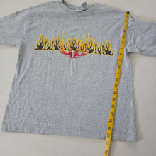 Load image into Gallery viewer, Vintage Y2k Fire Flames Long Sleeve kids 10/12
