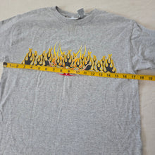 Load image into Gallery viewer, Vintage Y2k Fire Flames Long Sleeve kids 10/12
