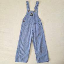 Load image into Gallery viewer, Vintage Oshkosh Engineer Striped Overalls 4t *flaw
