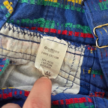 Load image into Gallery viewer, Vintage Oshkosh Colorful Train Shortalls 4t
