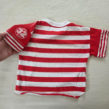 Load image into Gallery viewer, Vintage Red Striped Tee 2t/3t
