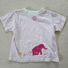 Load image into Gallery viewer, Vintage Gap Elephant Girly Tee 12-18 months

