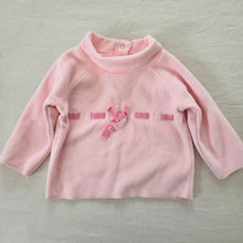 Load image into Gallery viewer, Vintage '05 Pink Fleece Sweater 6-12 months
