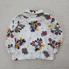 Load image into Gallery viewer, Vintage Mickey &amp; Minnie Floral Turtleneck 2t
