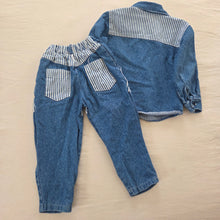 Load image into Gallery viewer, Vintage Mickey Mouse Shirt + Jeans Set 3t/4t
