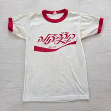 Load image into Gallery viewer, Vintage Coca-cola Ringer Tee kids 8/10

