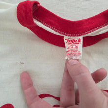 Load image into Gallery viewer, Vintage Coca-cola Ringer Tee kids 8/10
