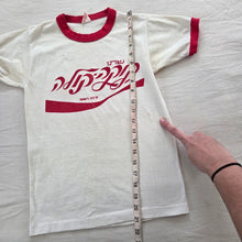 Load image into Gallery viewer, Vintage Coca-cola Ringer Tee kids 8/10
