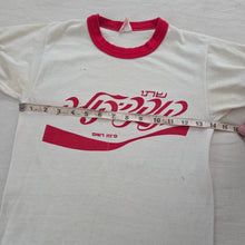 Load image into Gallery viewer, Vintage Coca-cola Ringer Tee kids 8/10
