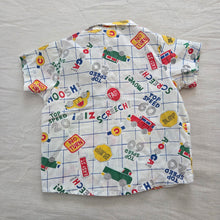 Load image into Gallery viewer, Vintage Traffic Cars Grid Shirt 12 months
