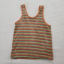 Load image into Gallery viewer, Vintage Warm Brown Striped Tank Top 3t/4t
