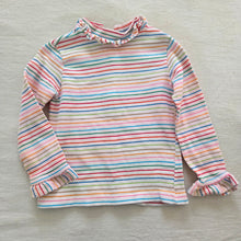 Load image into Gallery viewer, Vintage 60s Girly Striped Cotton Long Sleeve 2t
