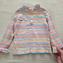 Load image into Gallery viewer, Vintage 60s Girly Striped Cotton Long Sleeve 2t
