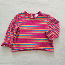 Load image into Gallery viewer, Vintage Colorful Striped Cotton Long Sleeve 12 months
