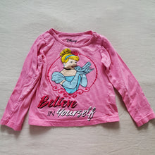 Load image into Gallery viewer, Cinderella Long Sleeve Shirt  4t
