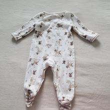 Load image into Gallery viewer, Bambi Disney Footed PJs 0-3 Months
