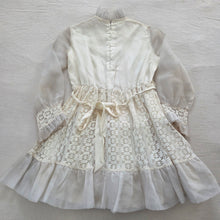 Load image into Gallery viewer, Vintage Growing Girl Semi-Sheer Dress kids 8
