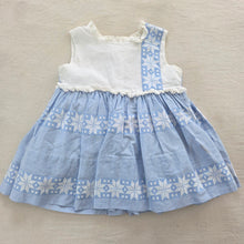 Load image into Gallery viewer, Vintage Geometric Sleeveless Dress 18 months
