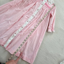 Load image into Gallery viewer, Vintage Pink Maxi Long Sleeve Dress 3t
