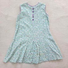 Load image into Gallery viewer, Vintage Small Floral Sleeveless Dress 5t
