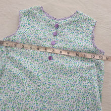 Load image into Gallery viewer, Vintage Small Floral Sleeveless Dress 5t
