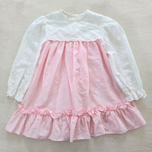 Load image into Gallery viewer, Vintage Pink Eyelet Dress 3t
