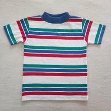 Load image into Gallery viewer, Vintage Healthtex Prinary Striped Tee 4t/5t
