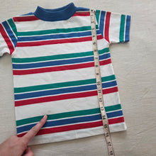 Load image into Gallery viewer, Vintage Healthtex Prinary Striped Tee 4t/5t

