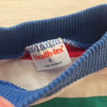 Load image into Gallery viewer, Vintage Healthtex Prinary Striped Tee 4t/5t
