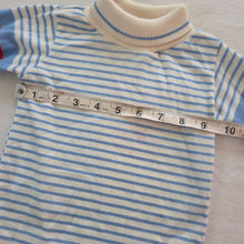 Load image into Gallery viewer, Vintage Healthtex Striped Turtleneck 12 months
