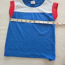 Load image into Gallery viewer, Vintage Color Block Tank Top 2t/3t
