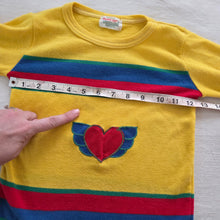 Load image into Gallery viewer, Vintage Healthtex Colorful Heart Long Sleeve 5t
