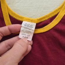 Load image into Gallery viewer, Vintage Maroon/Mustard Tank Top 2t
