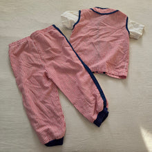Load image into Gallery viewer, Vintage Baseball PJs Set 2t *relaxed elastic
