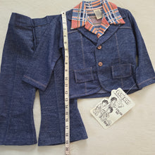Load image into Gallery viewer, Vintage 70s Deadstock Matching Set 18-24 months
