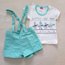 Load image into Gallery viewer, Vintage Egyptian Surf Team Matching Set 4t
