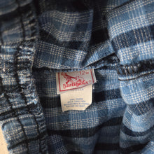 Load image into Gallery viewer, Vintage Blue Plaid Shorts 12 months
