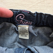 Load image into Gallery viewer, Y2k Guess Butterfly Jean Skort 24 months
