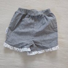 Load image into Gallery viewer, Vintage Ladybug Gingham Shorts 18 months
