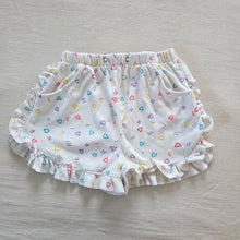 Load image into Gallery viewer, Vintage Colorful Heart Shorts kids 6
